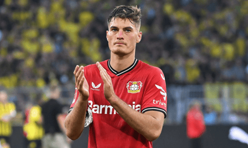 Patrik Schick of Bayer Leverkusen