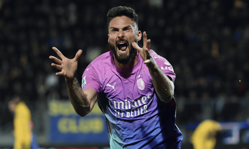 Olivier Giroud AC Milan 