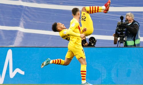 Pierre-Emerick Aubameyang, Barcelona, 2021-22