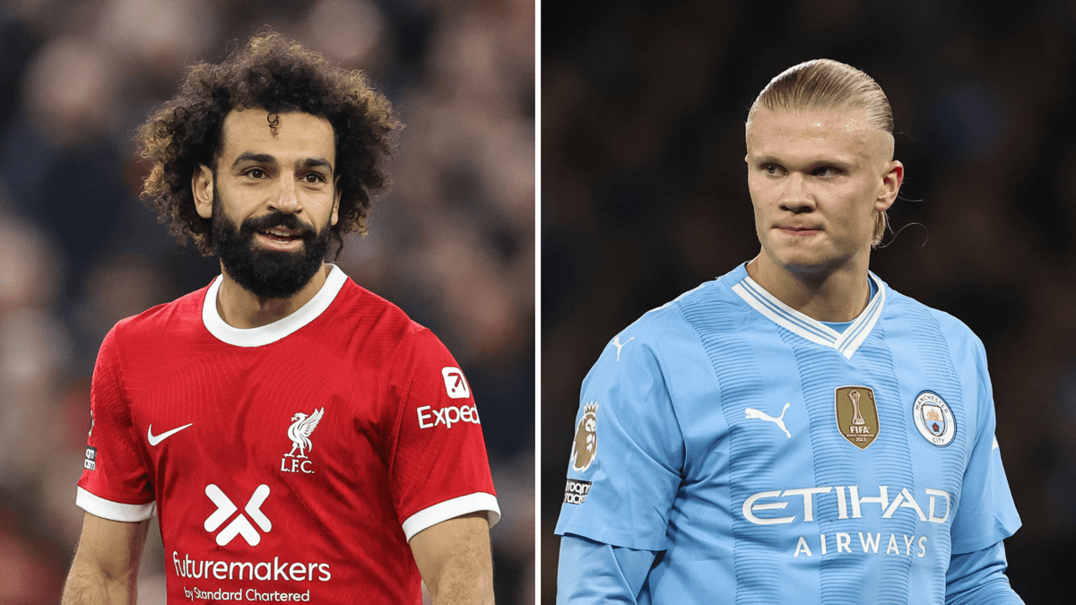 Mohamed Salah, Erling Haaland, Liverpool, Man City, 2023/24