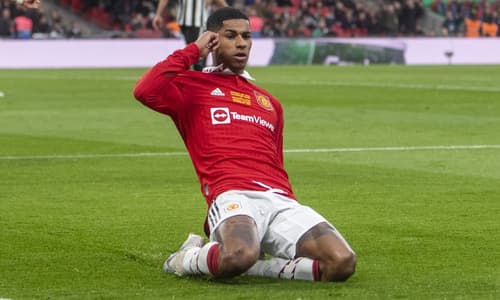 Marcus Rashford, Man Utd, Carabao Cup final, 2022/23