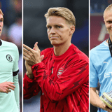 Cole Palmer, Martin Odegaard, Erling Haaland