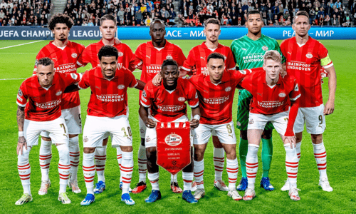 PSV teamfoto