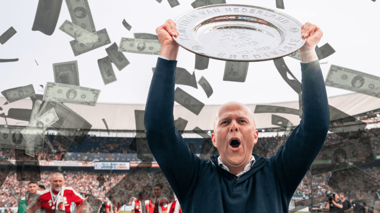 Arne Slot won the Eredivisie at Feyenoord