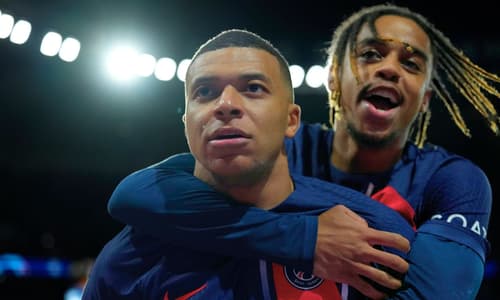 Kylian Mbappe, Bradley Barcola, PSG, 2023/24