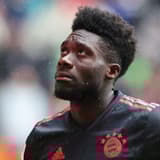 Alphonso Davies playing for Bayern Munich, 2022/23