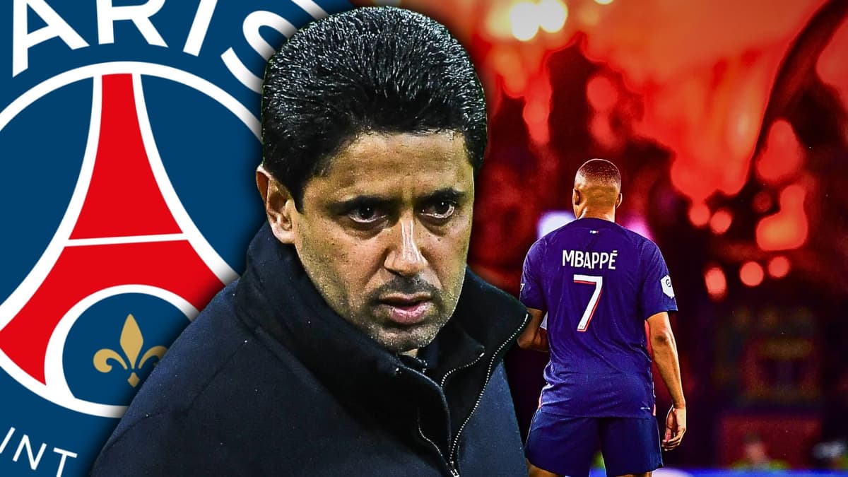 Nasser Al-Khelaifi, Kylian Mbappe, PSG