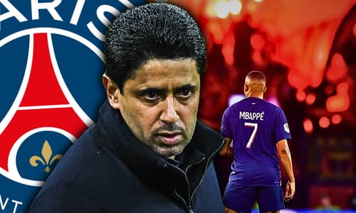 Nasser Al-Khelaifi, Kylian Mbappe, PSG
