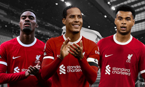Ryan Gravenberch, Virgil van Dijk, Cody Gakpo