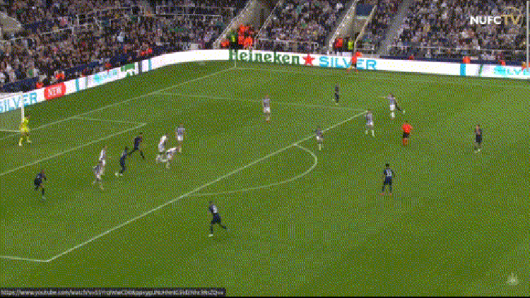 Warren Zaire-Emery v Newcastle.