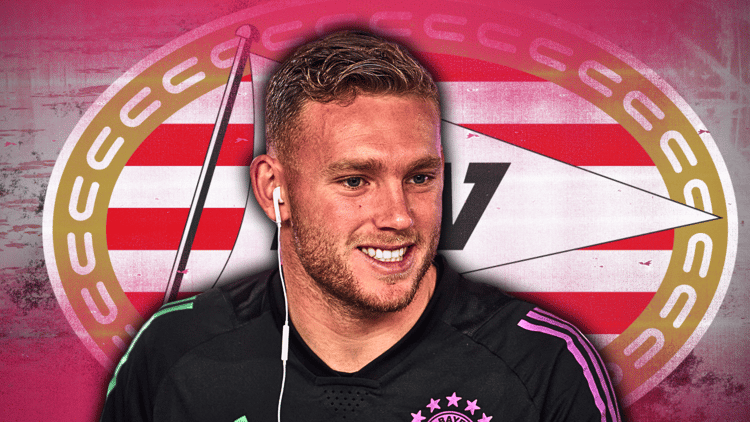 Daniel Peretz staat sinds 2023 onder contract bij Bayern München.