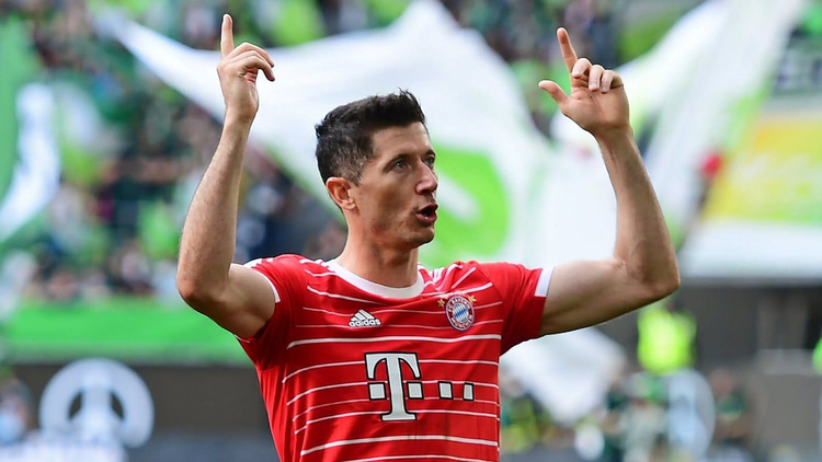 Robert Lewandowski is a double Golden Shoe winner