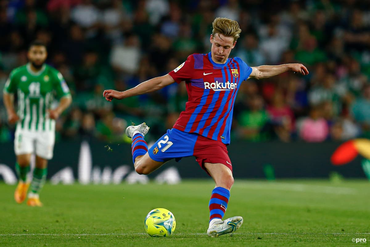 Frenkie de Jong, Barcelona, 2021-22