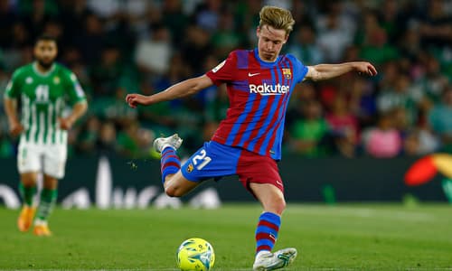 Frenkie de Jong, Barcelona, 2021-22