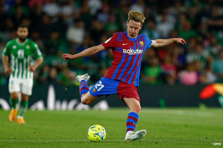 Frenkie de Jong, Barcelona, 2021-22