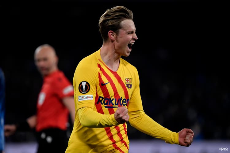 Frenkie de Jong, Barcelona, 2021/22