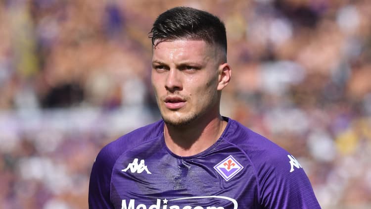 Luka Jovic kwam voor zestig miljoen euro over van Eintracht Frankfurt.