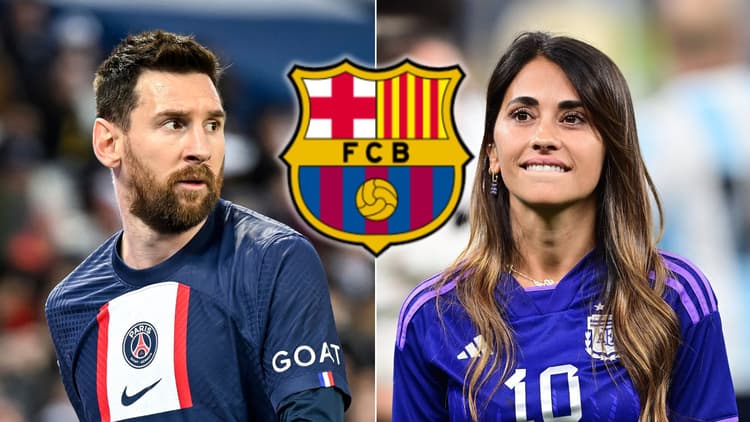 Messi has admitted that wife Antonela Ruccuzzo wanted to move back to Barcelona