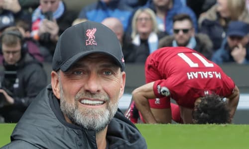 Jurgen Klopp, Mohamed Salah, Liverpool, 2022/23