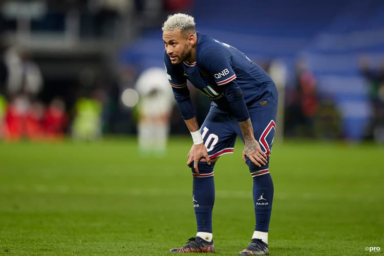 Neymar, PSG v Real Madrid, Champions League, 2021/22