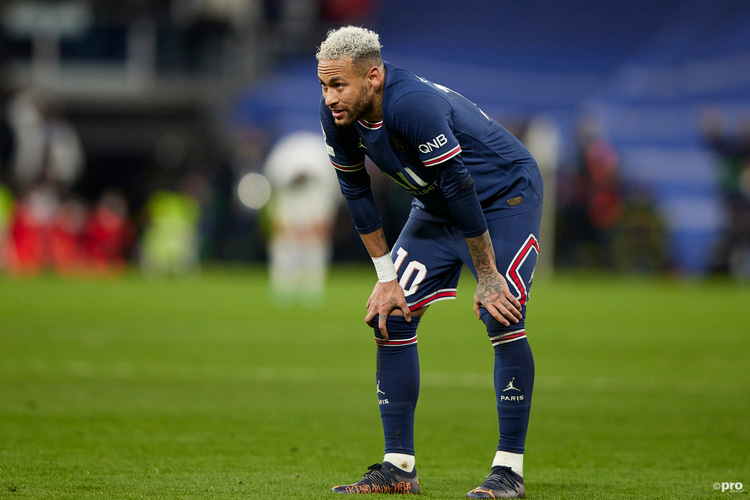 Neymar, PSG v Real Madrid, Champions League, 2021/22
