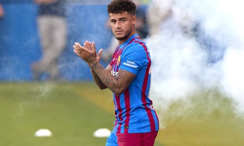 Philippe Coutinho, Barcelona, 2021-22