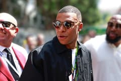 Kylian Mbappe at the 2024 Monaco GP