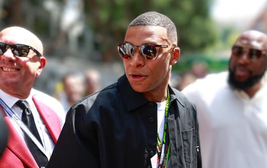 Kylian Mbappe at the 2024 Monaco GP