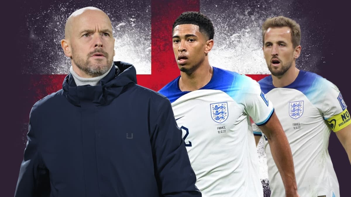 Erik ten Hag, Jude Bellingham and Harry Kane