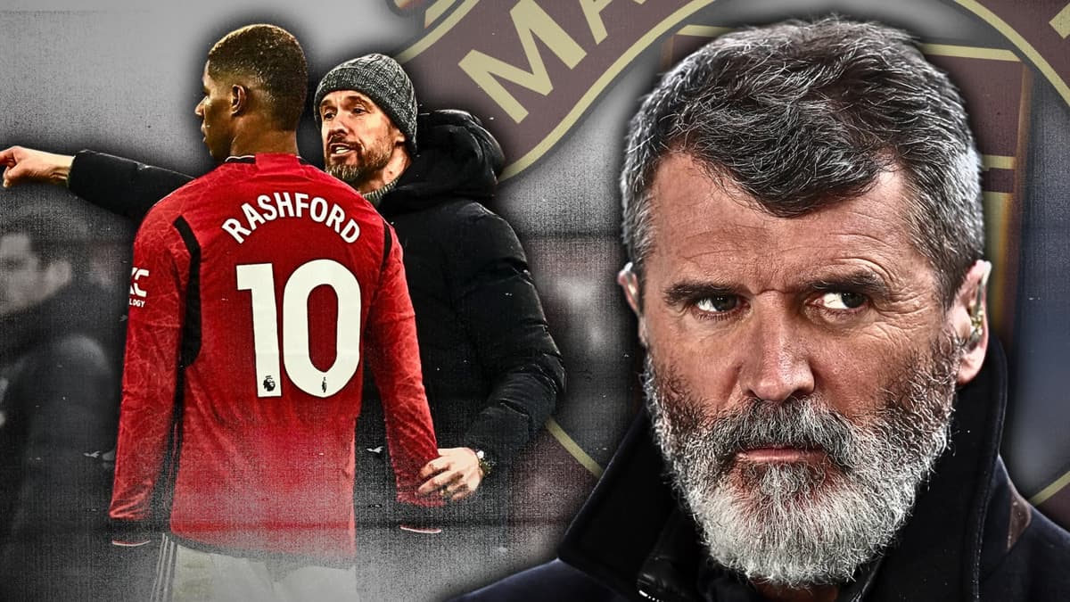 Roy Keane, Marcus Rashford, Erik ten Hag, Man Utd