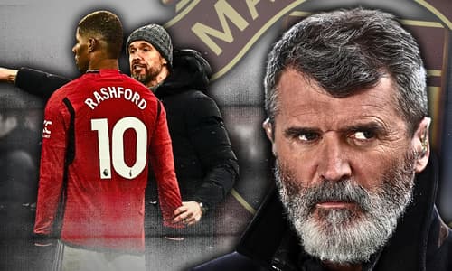 Roy Keane, Marcus Rashford, Erik ten Hag, Man Utd