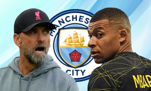 Jurgen Klopp, Kylian Mbappe, Man City