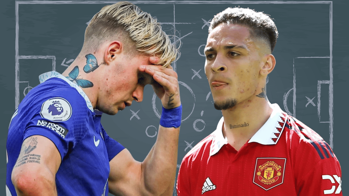Mykhailo Mudryk, Chelsea, Antony, Man Utd