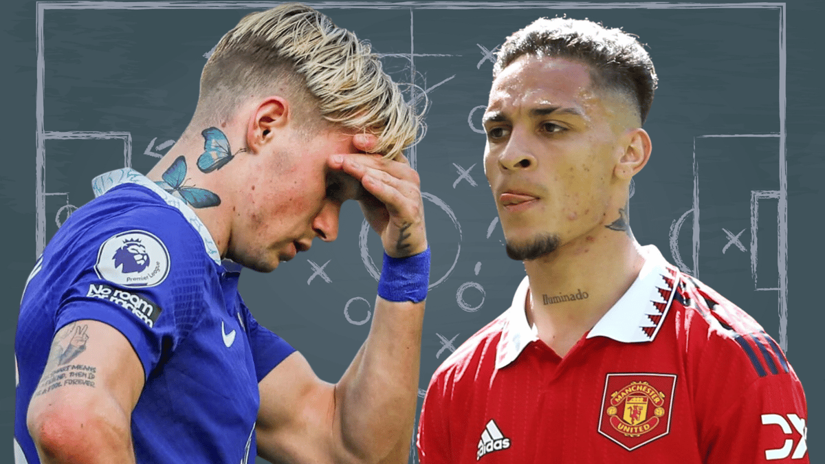 Mykhailo Mudryk, Chelsea, Antony, Man Utd