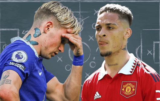 Mykhailo Mudryk, Chelsea, Antony, Man Utd