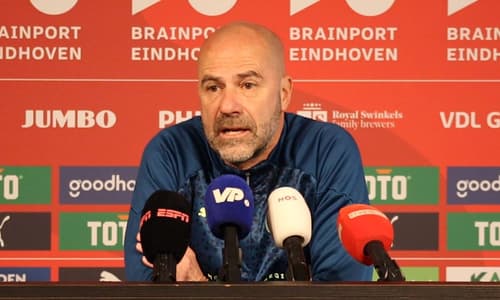 Peter Bosz, PSV, Persconferentie