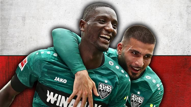 Serhou Guirassy and Deniz Undav