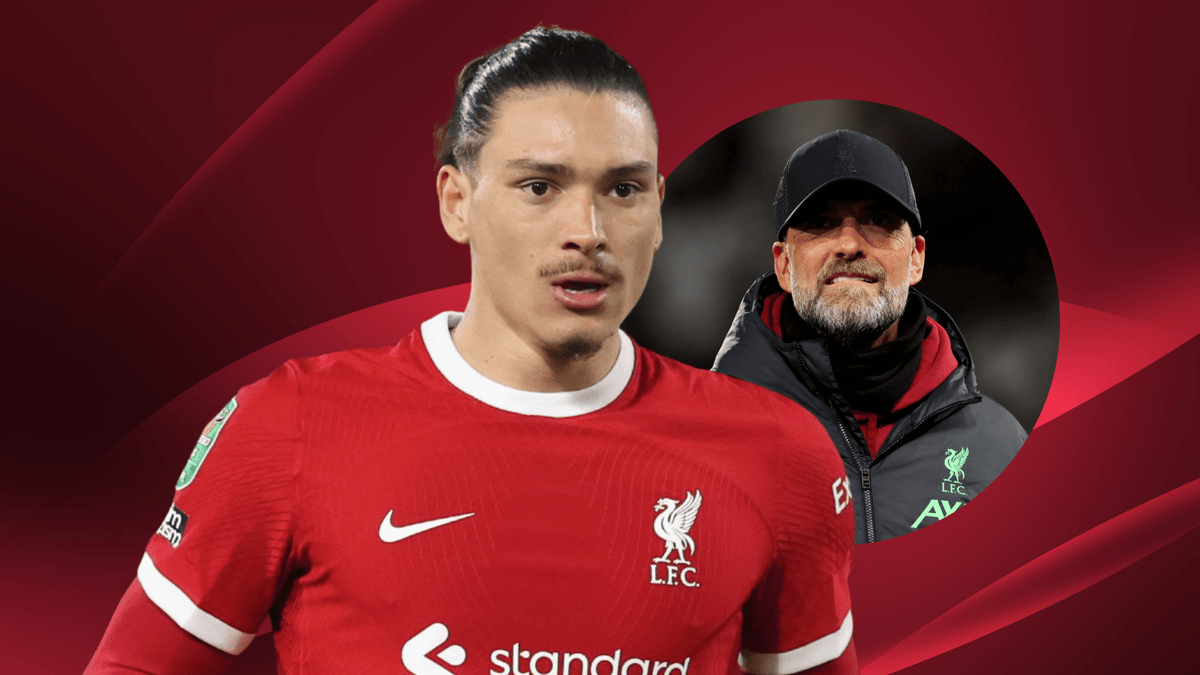 Darwin Nunez, Jurgen Klopp, Liverpool, 2023/24