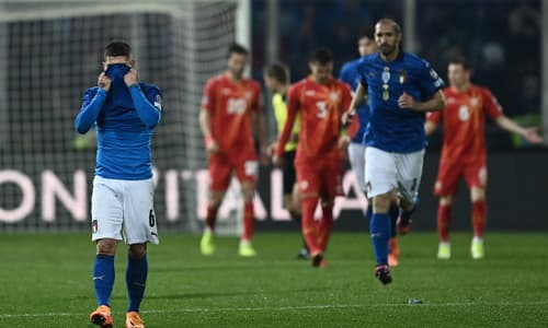 Italy eliminated from World Cup play-off