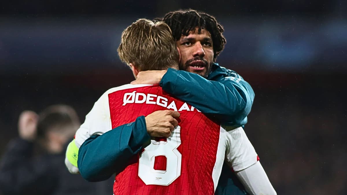 Mohamed Elneny, Martin Odegaard, Arsenal, 2023/24