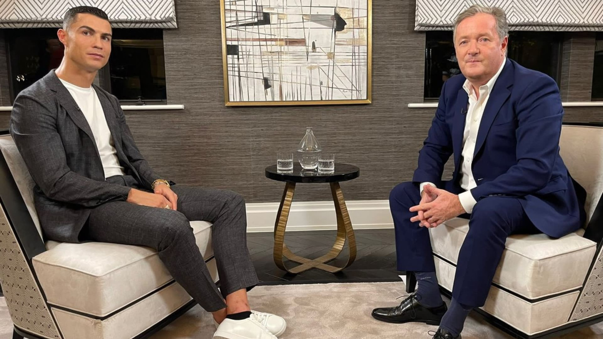 Cristiano ROnaldo, Piers Morgan