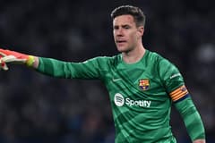 Barcelona goalkeeper Marc-Andre ter Stegen.