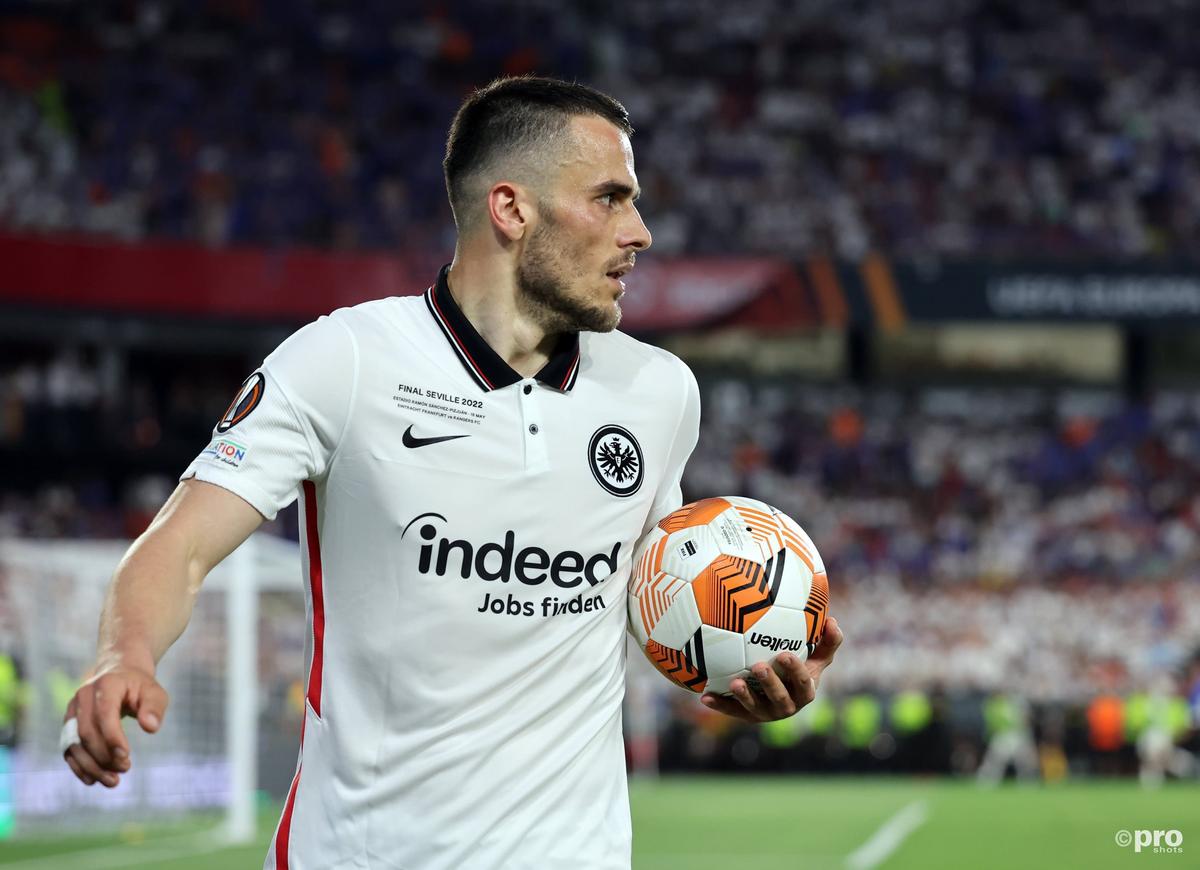 Eintract Frankfurt's Filip Kostic