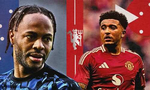 Raheem Sterling, Jadon Sancho, Chelsea, Man Utd