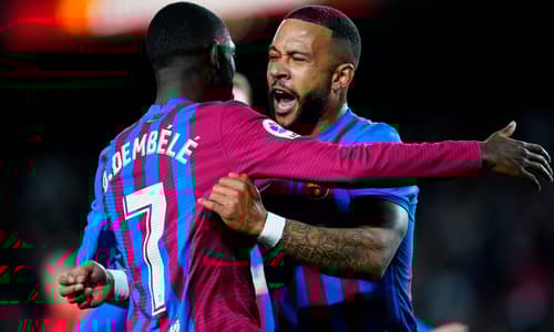 Ousmane Dembele, Memphis Depay, Barcelona, 2021/22