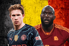 Kevin de Bruyne, Romelu Lukaku, Belgium, 2024