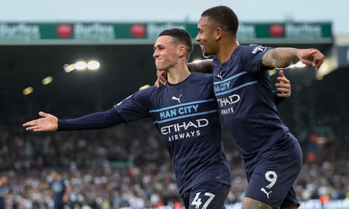 Phil Foden, Gabriel Jesus, Manchester City, 2021/22