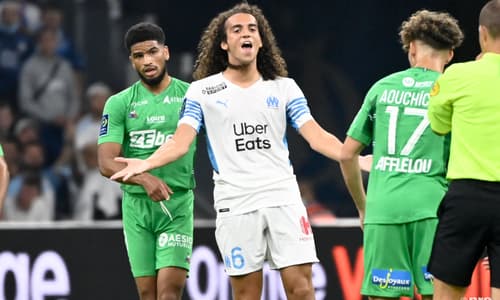 Former Arsenal star Matteo Guendouzi playing for Marseille