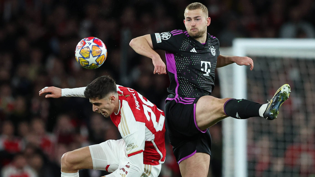 Matthijs De Ligt, Bayern, Kai Havertz, Arsenal, 2023-24