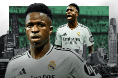 Vinicius Junior in the Saudi Pro League